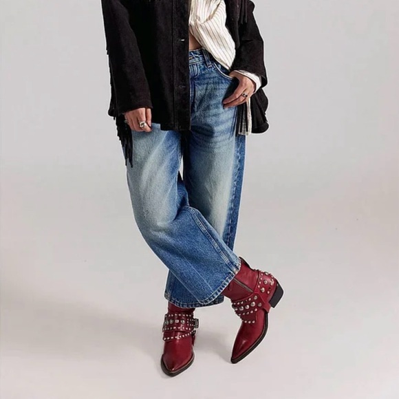 We The Free Axel Boots 7 Studded harness - Picture 5 of 8